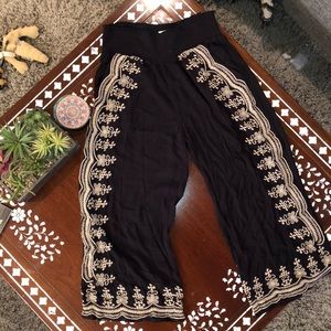 Sundance Smocked Gauze Pants